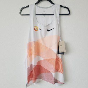 Nike Dri-Fit ADV Aeroswift NN 2023 Running Singlet Tank DV7714-100 Size XL White